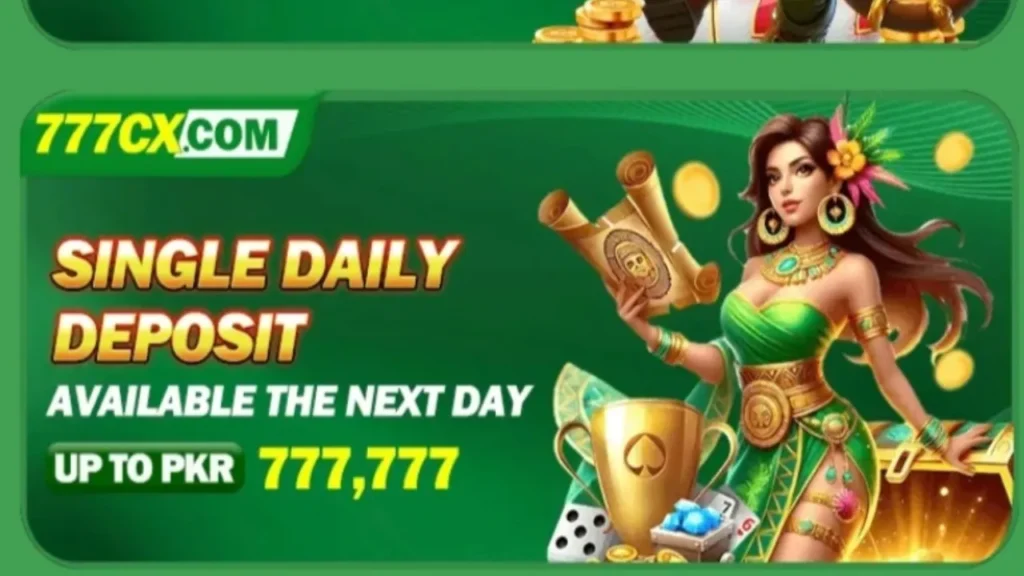 777CX Daily Deposit Bonus